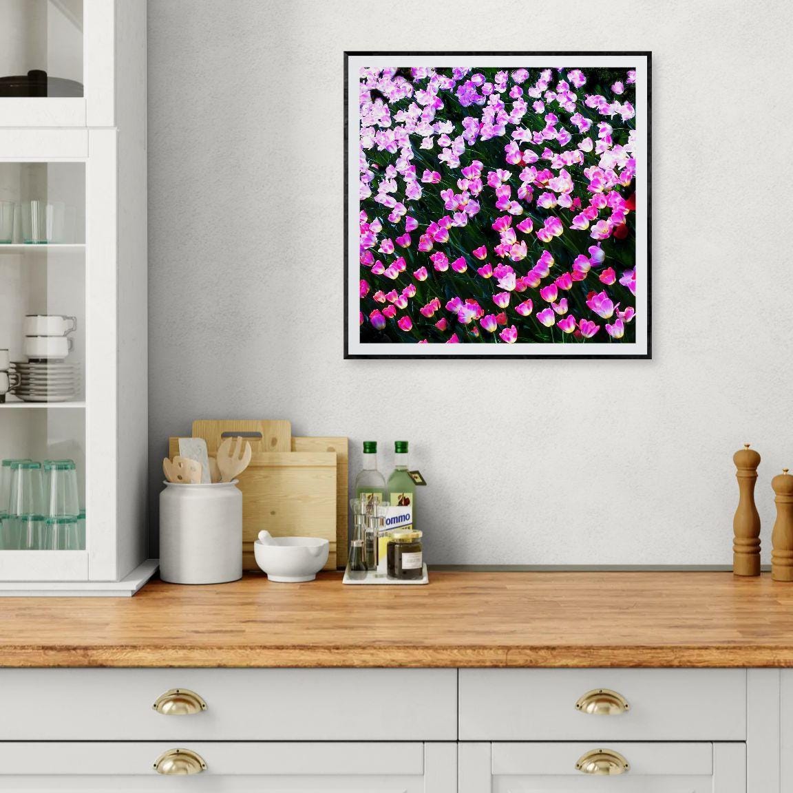 Rainbow Tulip Print