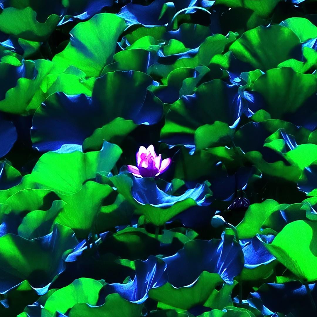 Lotus Pond Print