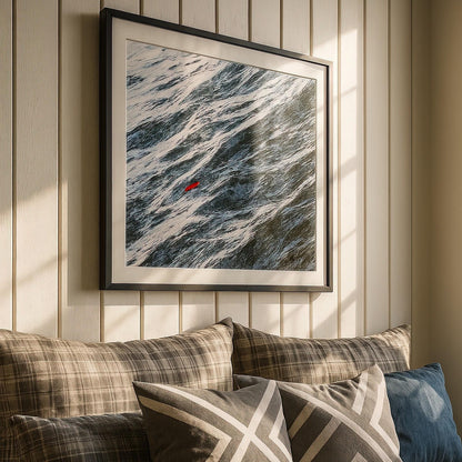 Japanese Ocean Wave Print