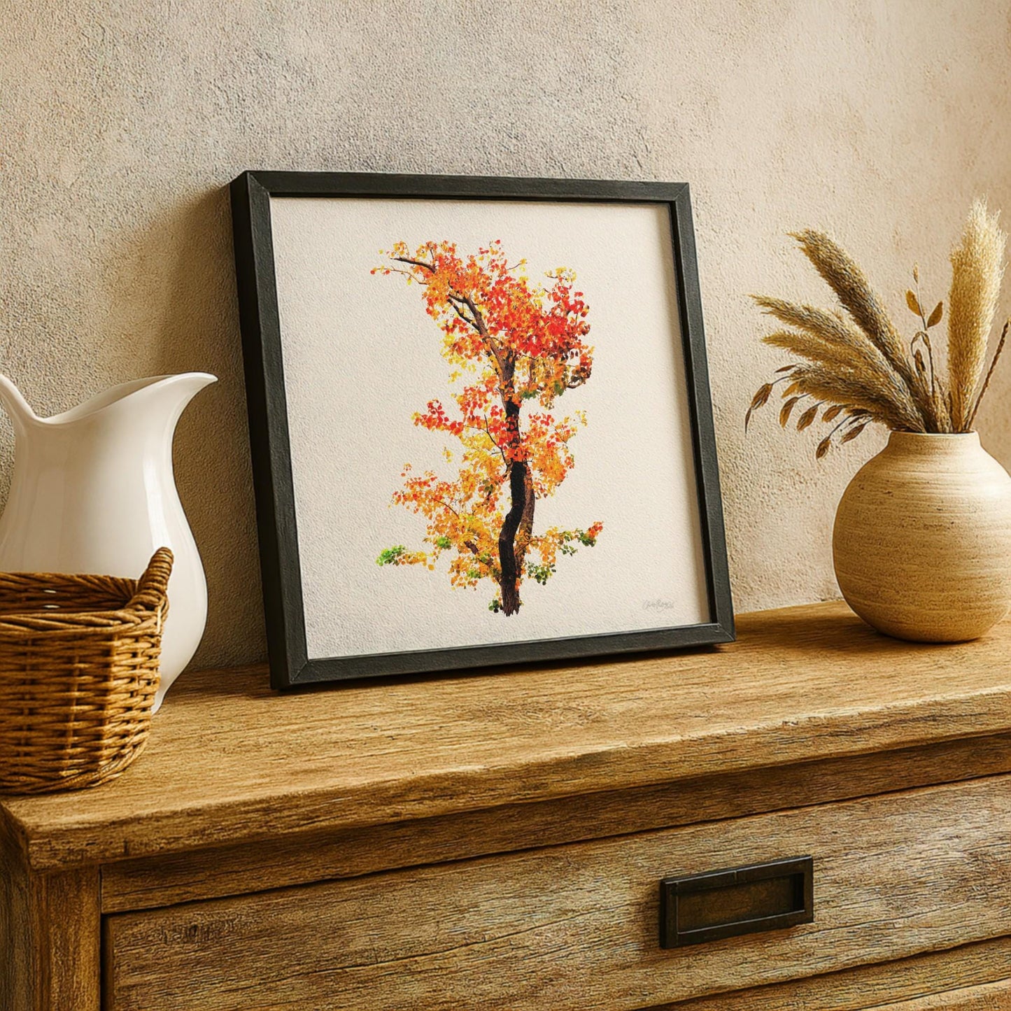Fall Tree Wall Print