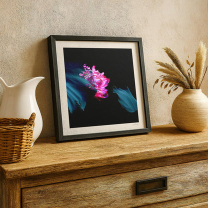 Pink Lotus Flower Print