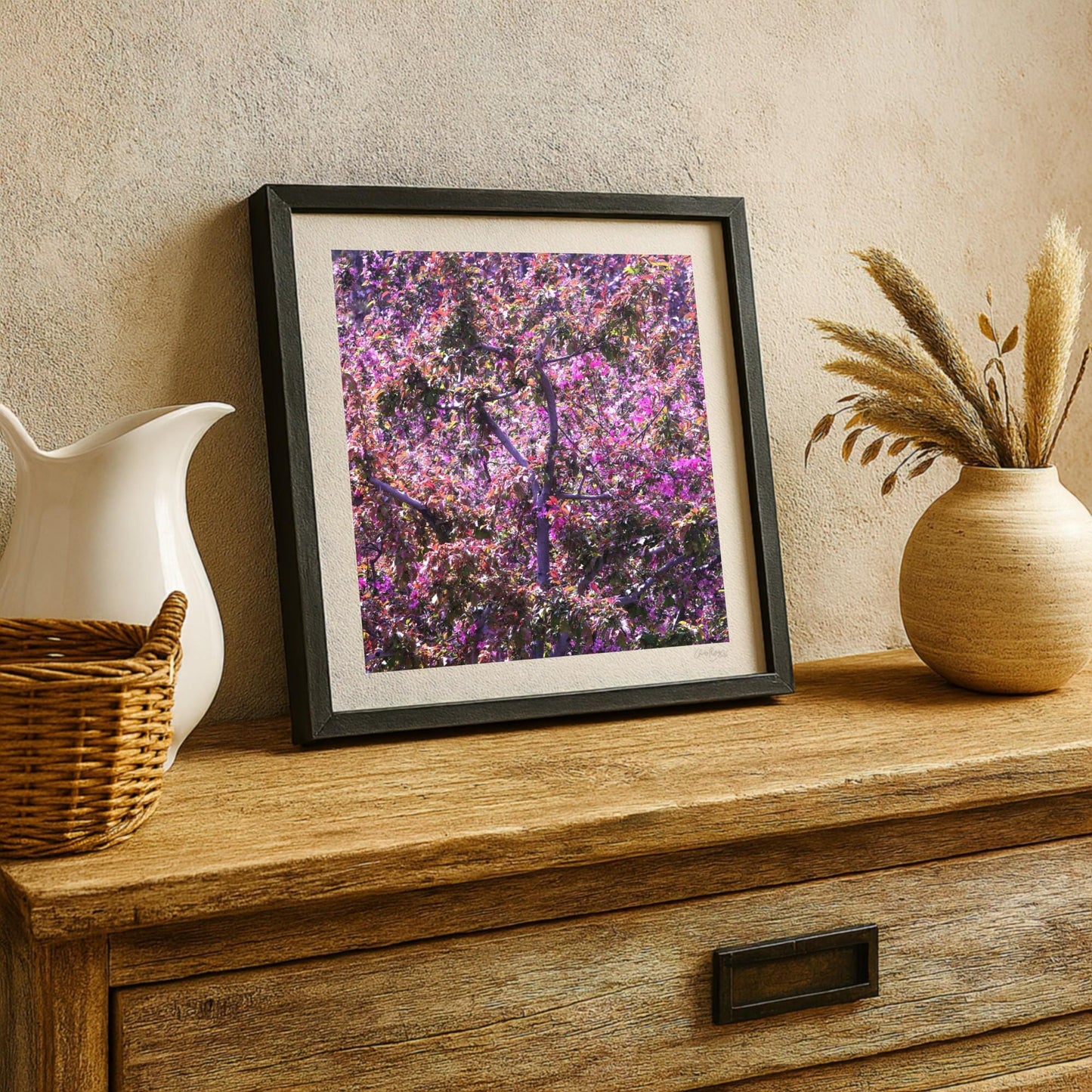 Apple Blossom Mauve Print