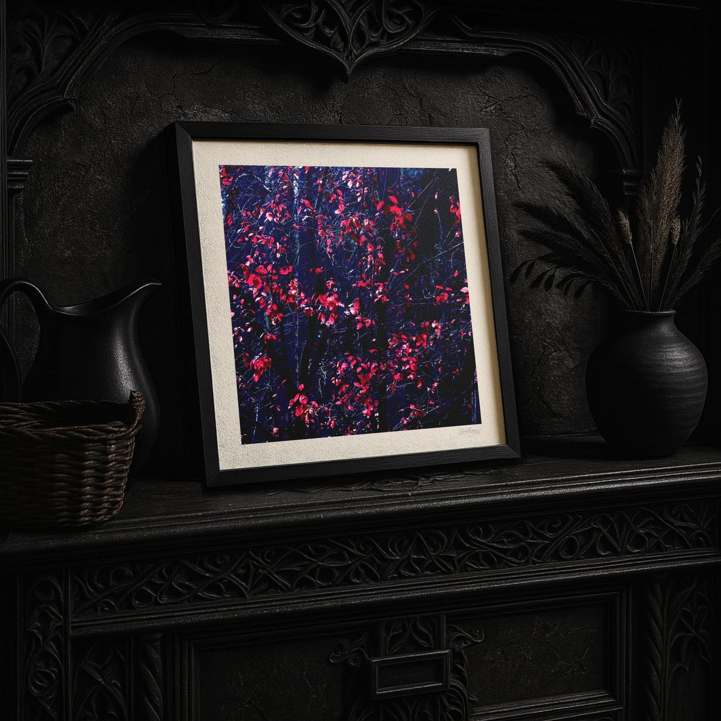 Gothic Dark Forest Print