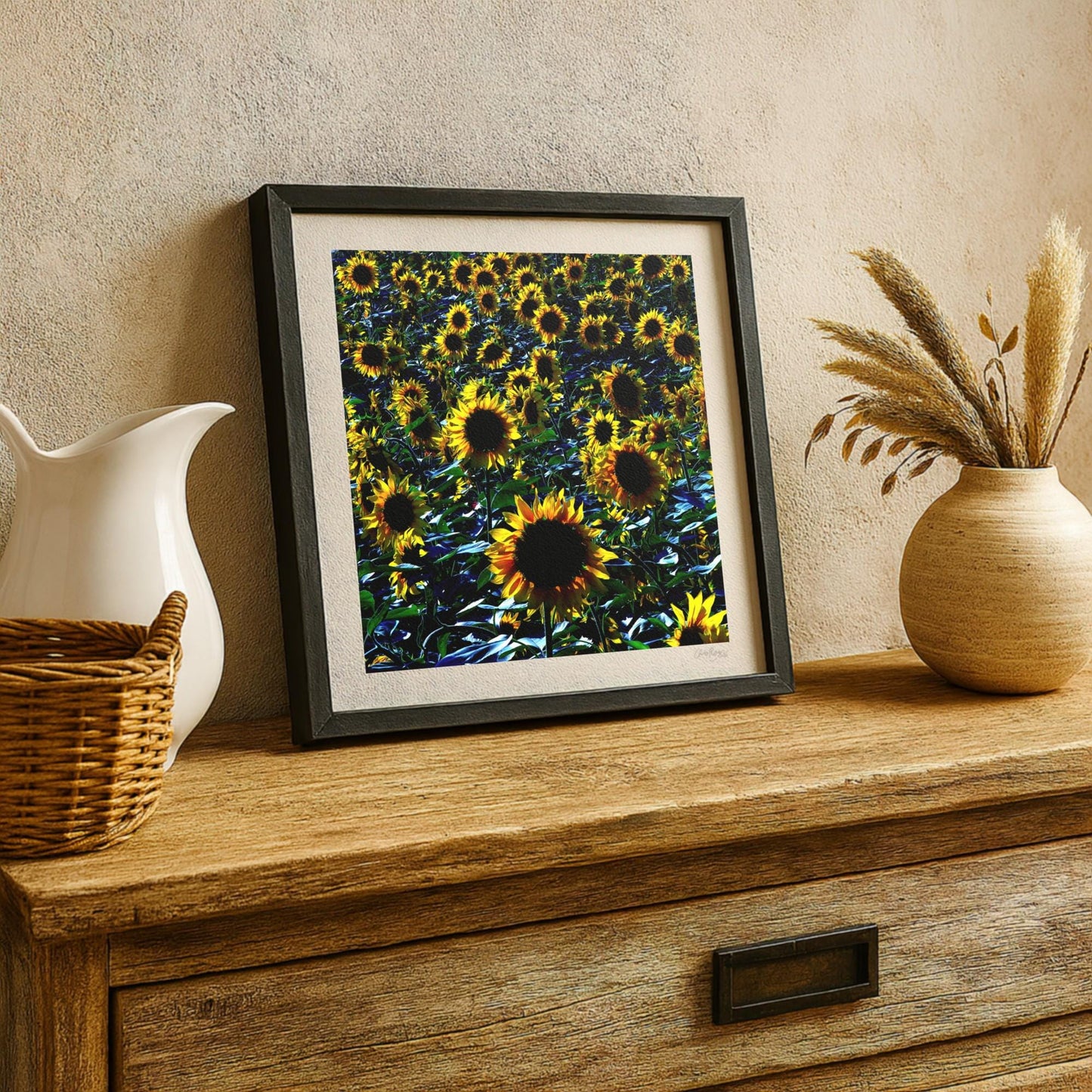 Yellow Sunflowers Print