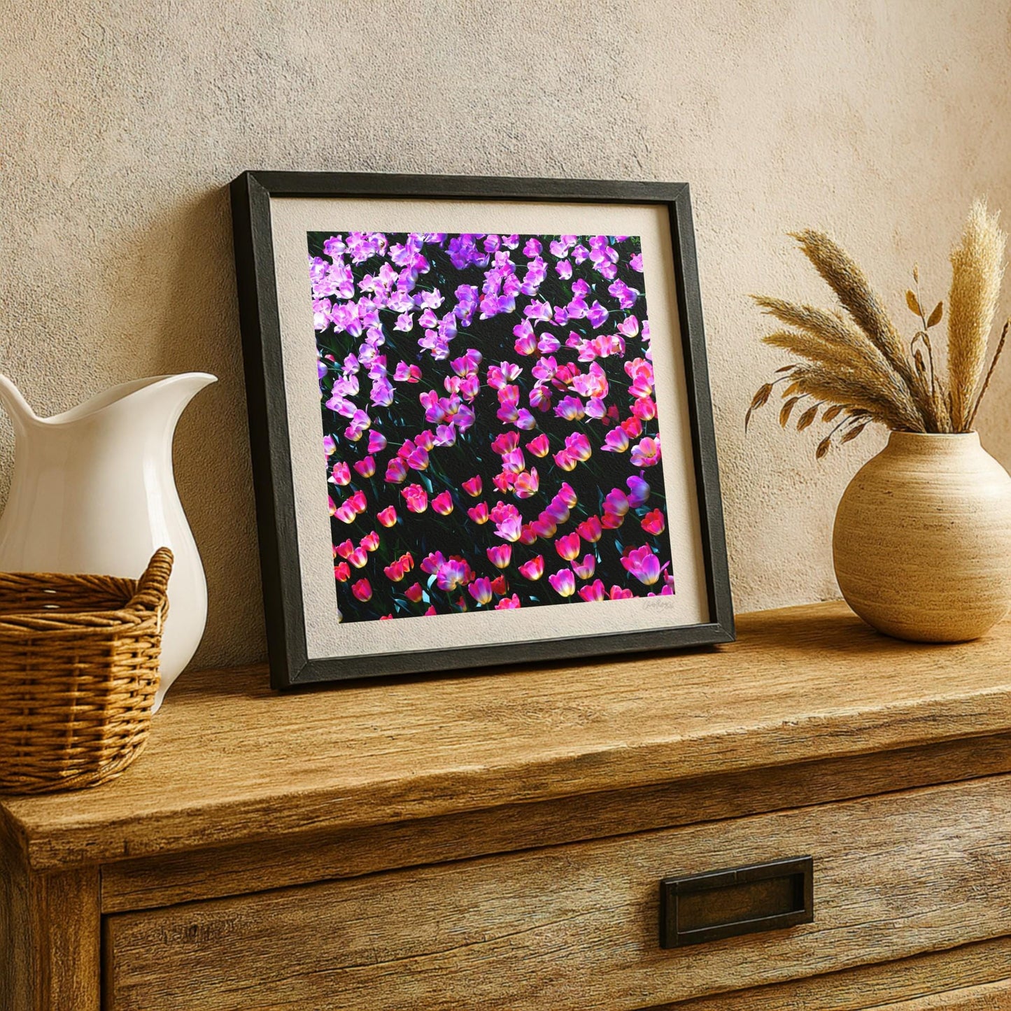 Rainbow Tulip Print