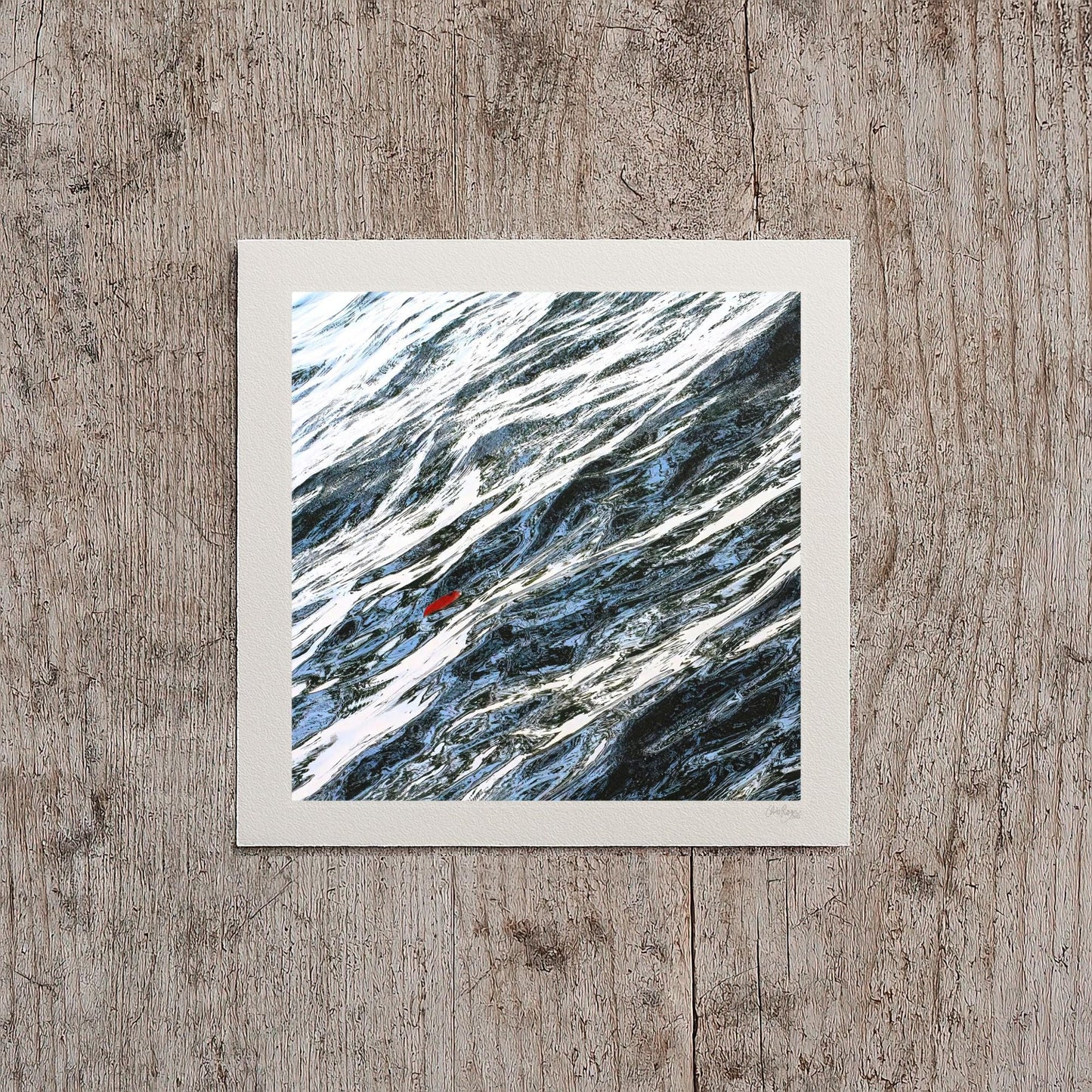 Japanese Ocean Wave Print