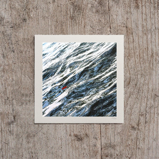 Japanese Ocean Wave Print