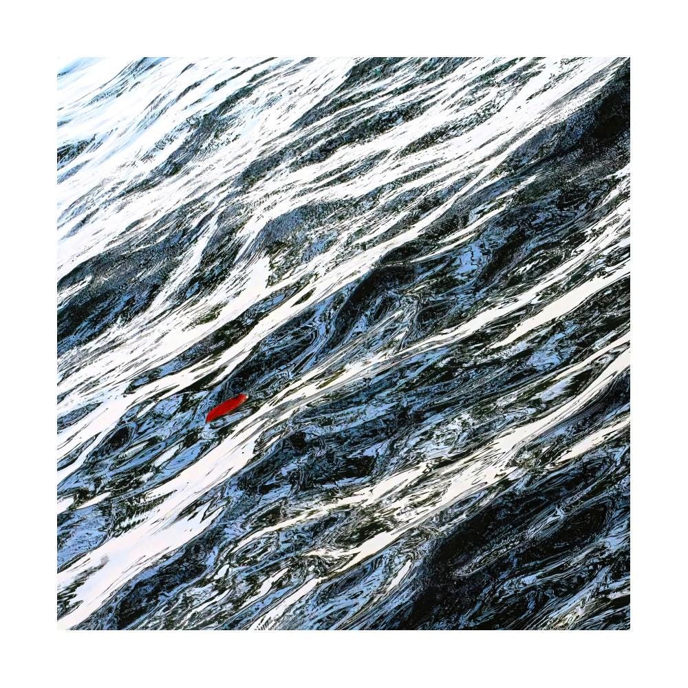 Japanese Ocean Wave Print