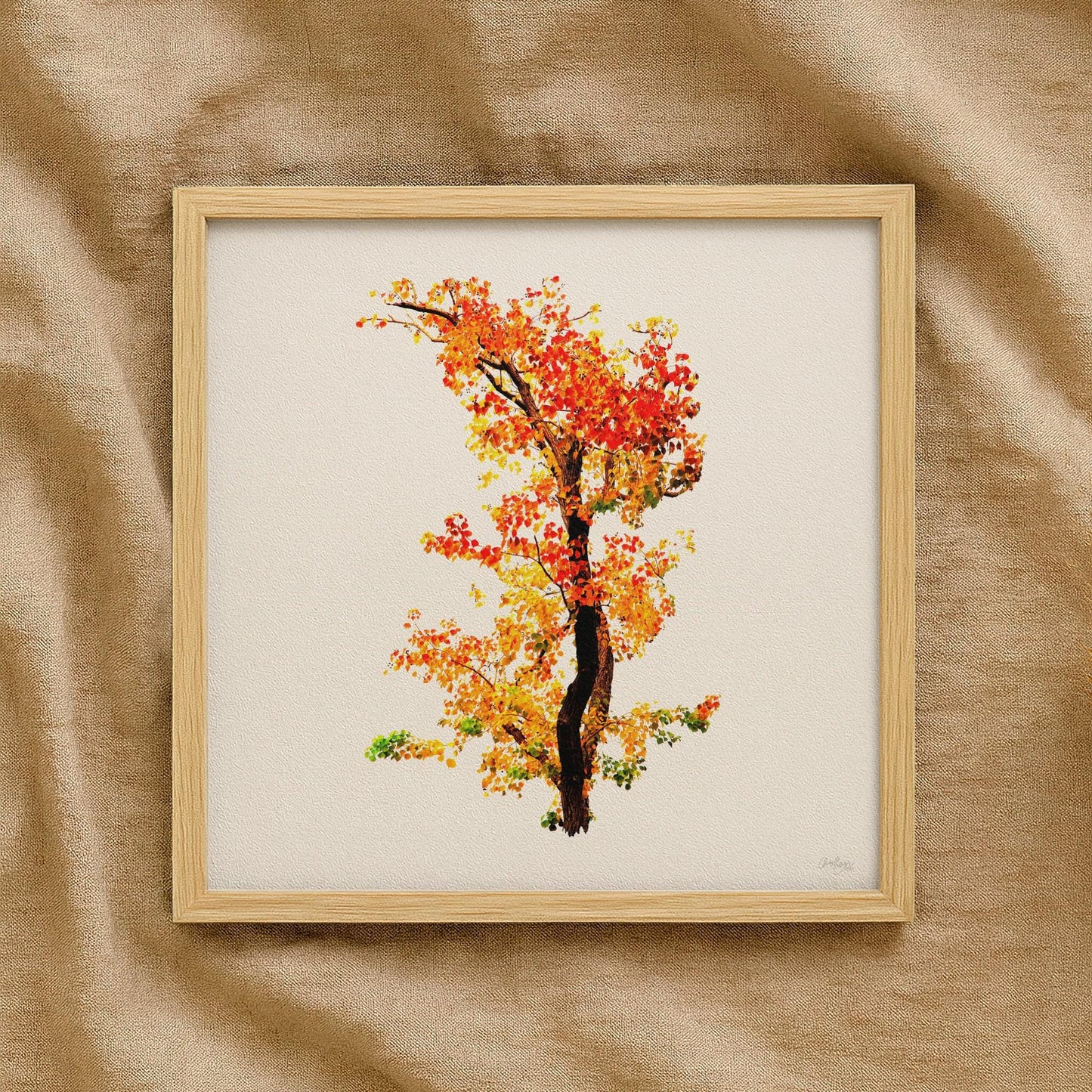 Fall Tree Wall Print