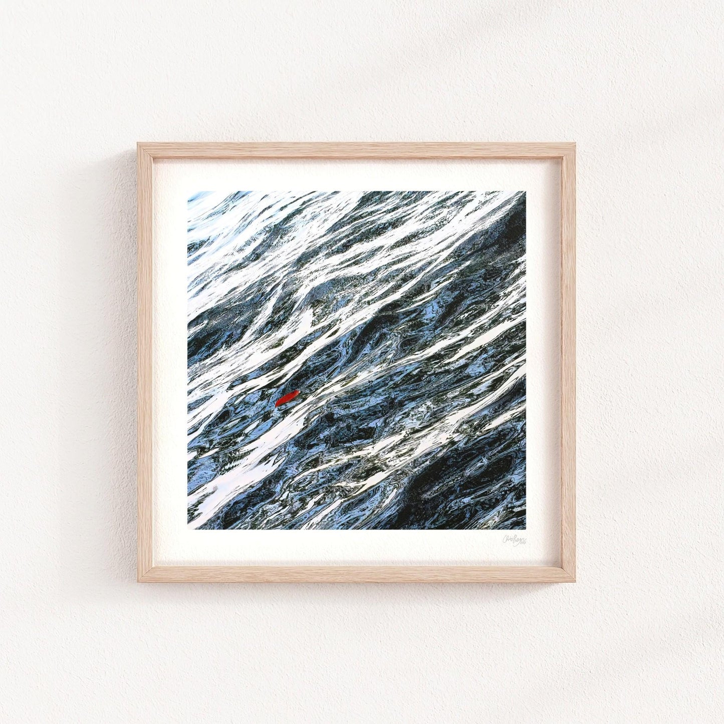 Japanese Ocean Wave Print