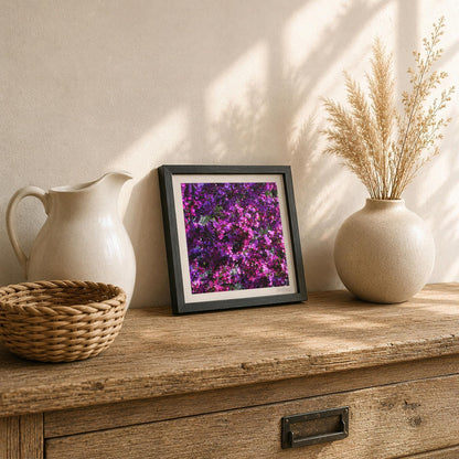 Hot Pink Wheel of Spring Print