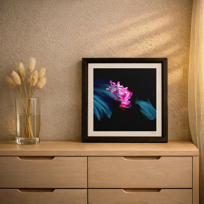 Pink Lotus Flower Print