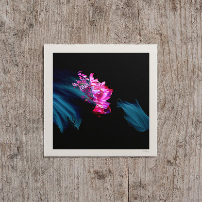Pink Lotus Flower Print