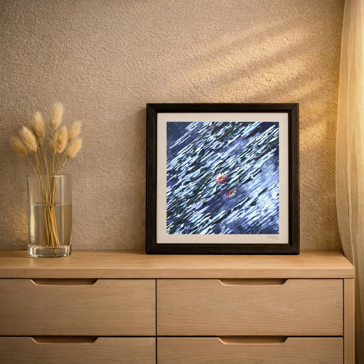 Pastel Water Lily Print
