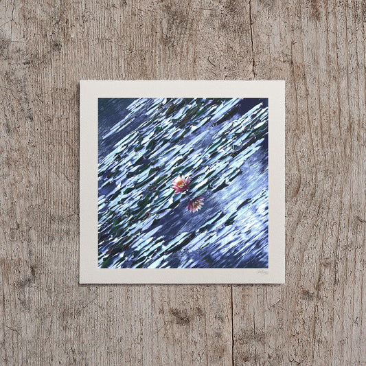 Pastel Water Lily Print